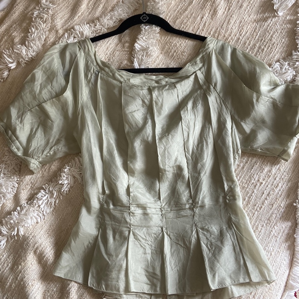 Silk Prada blouse